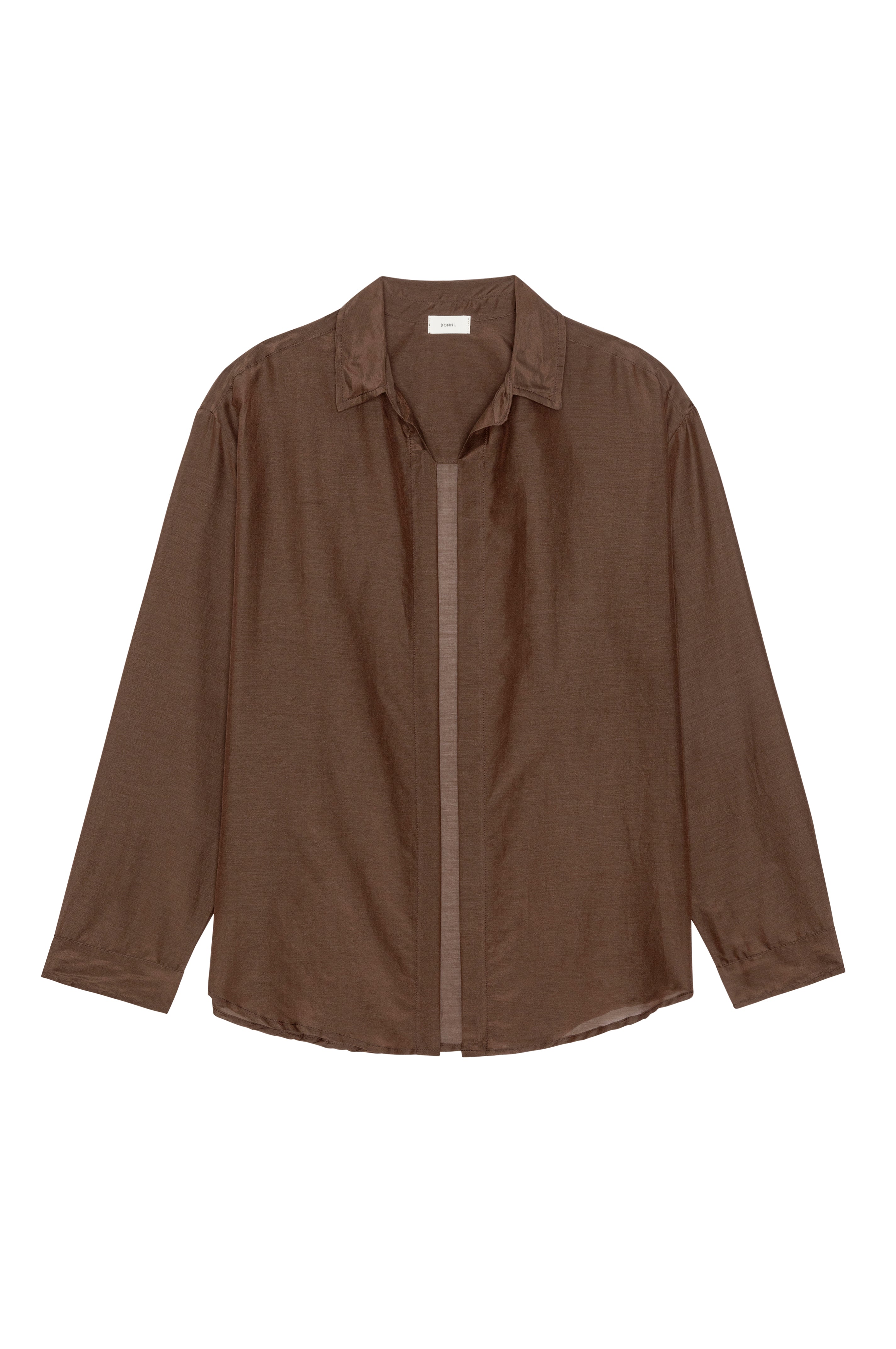 The Silk Cotton Sheer Shirt