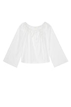 The Pop Pinstripe Tie Top