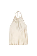 The Silk Halter Top