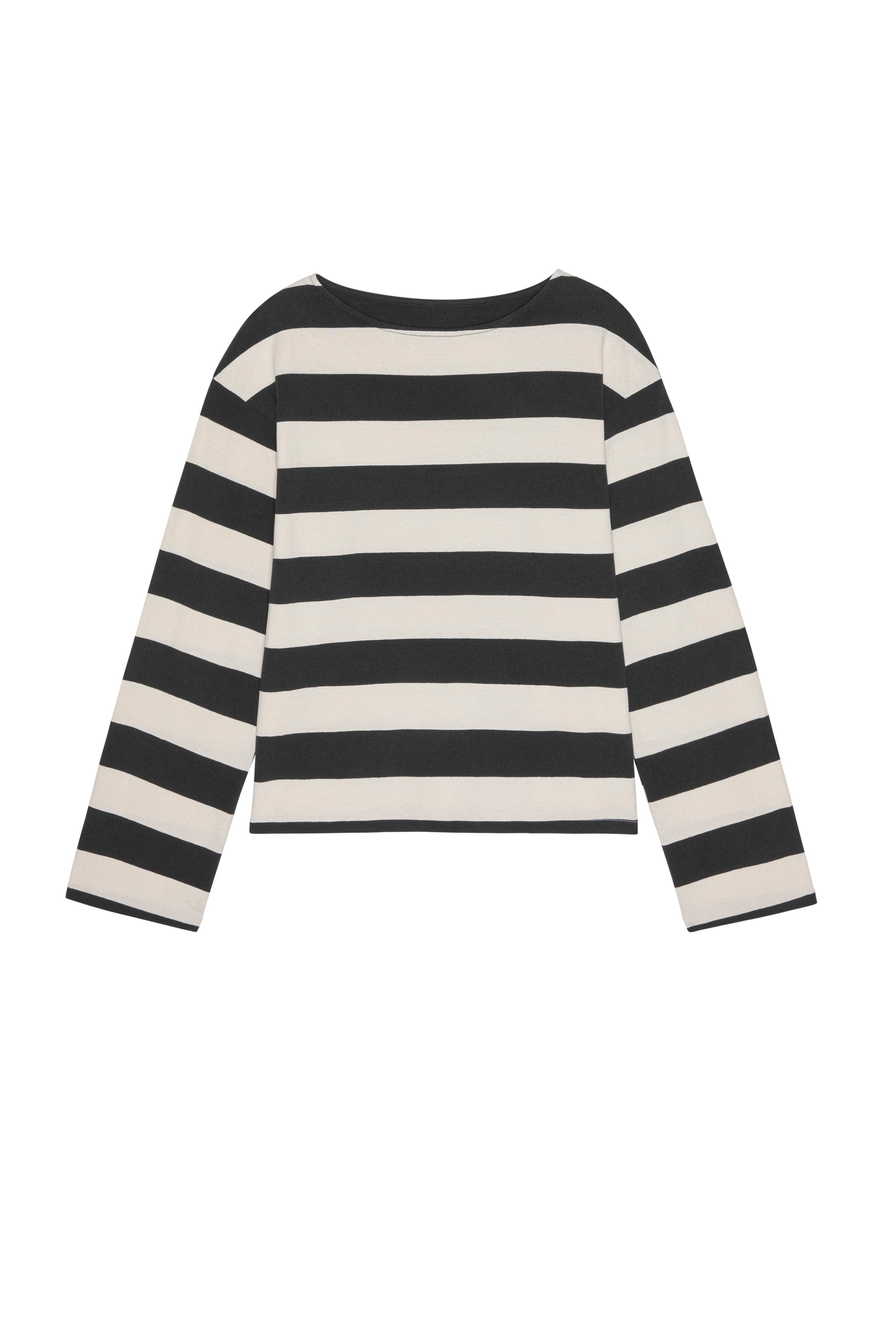 The Jersey Stripe Boatneck