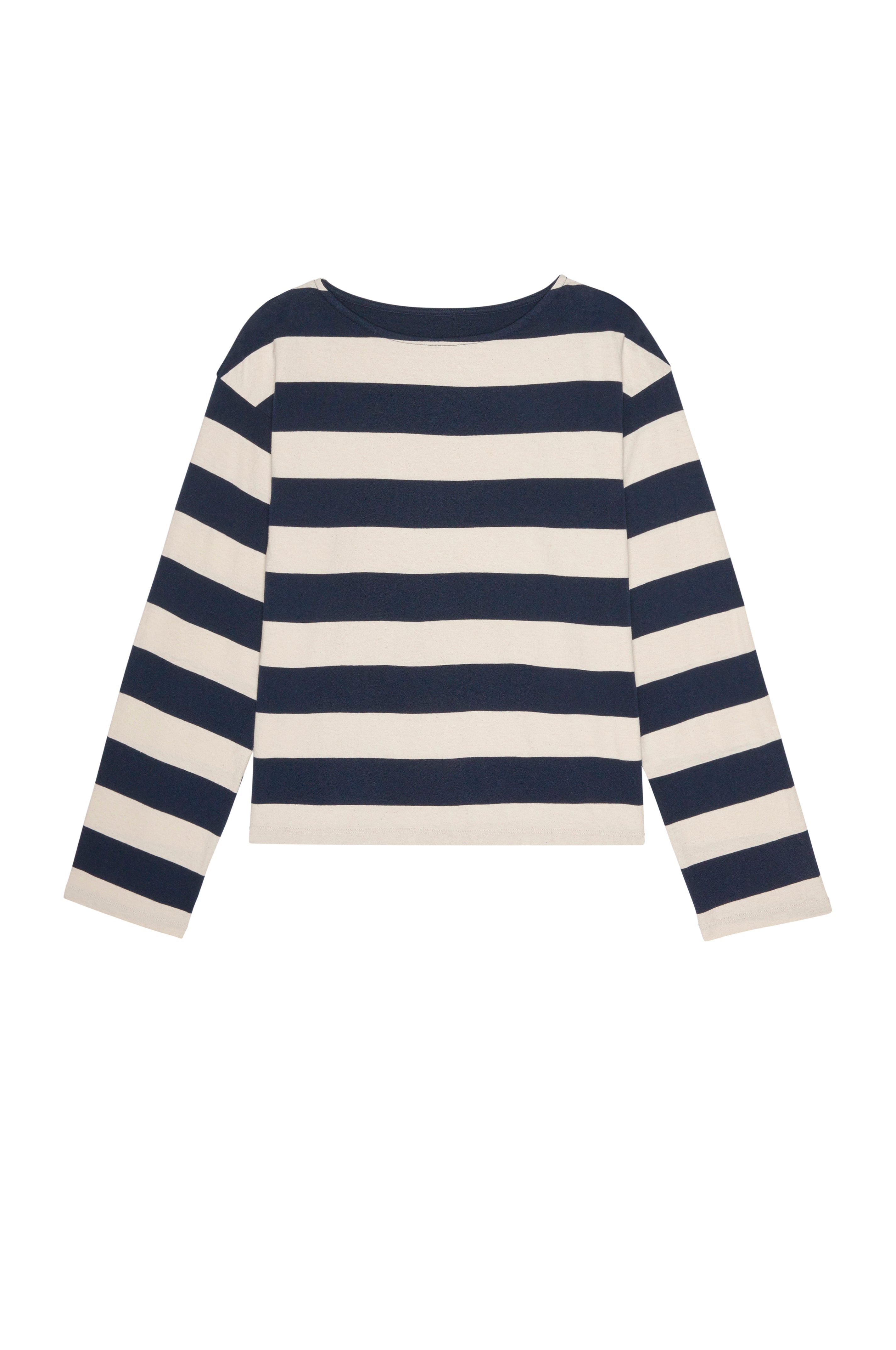 The Jersey Stripe Boatneck