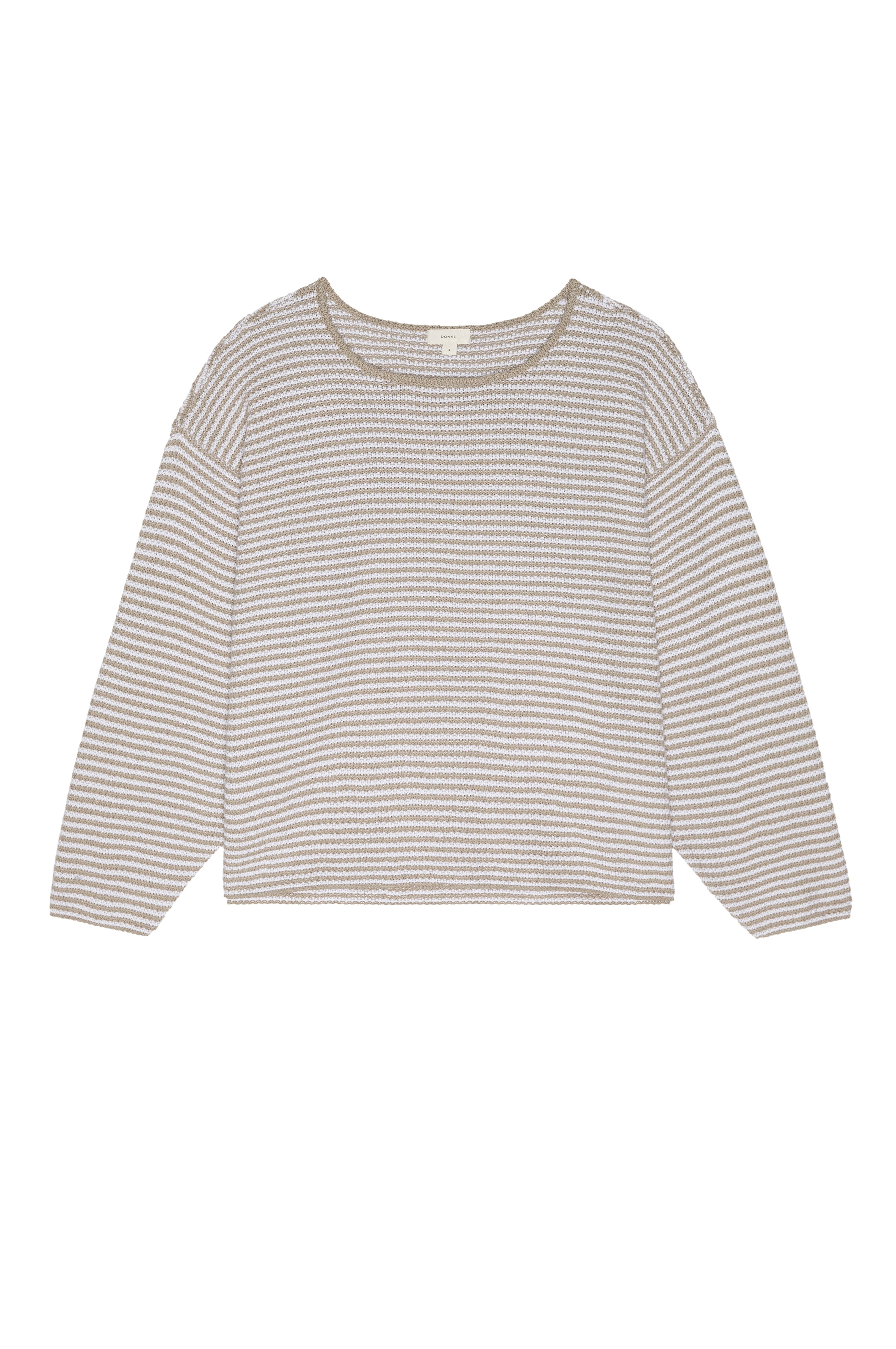 The Cotton Knit Stripe Sweater