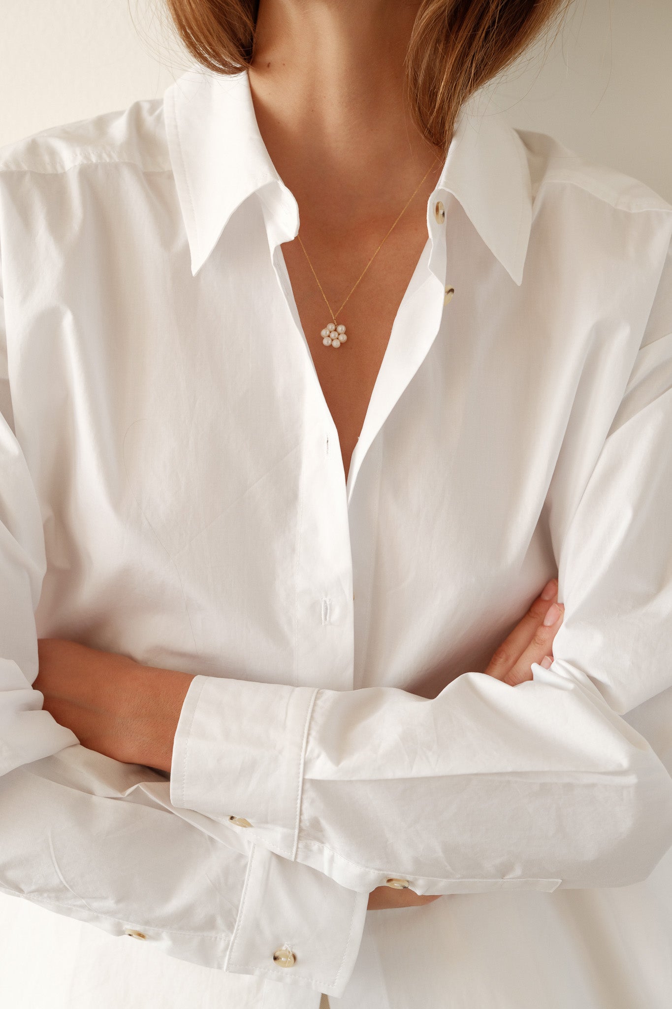 The Daisy Pearl Necklace