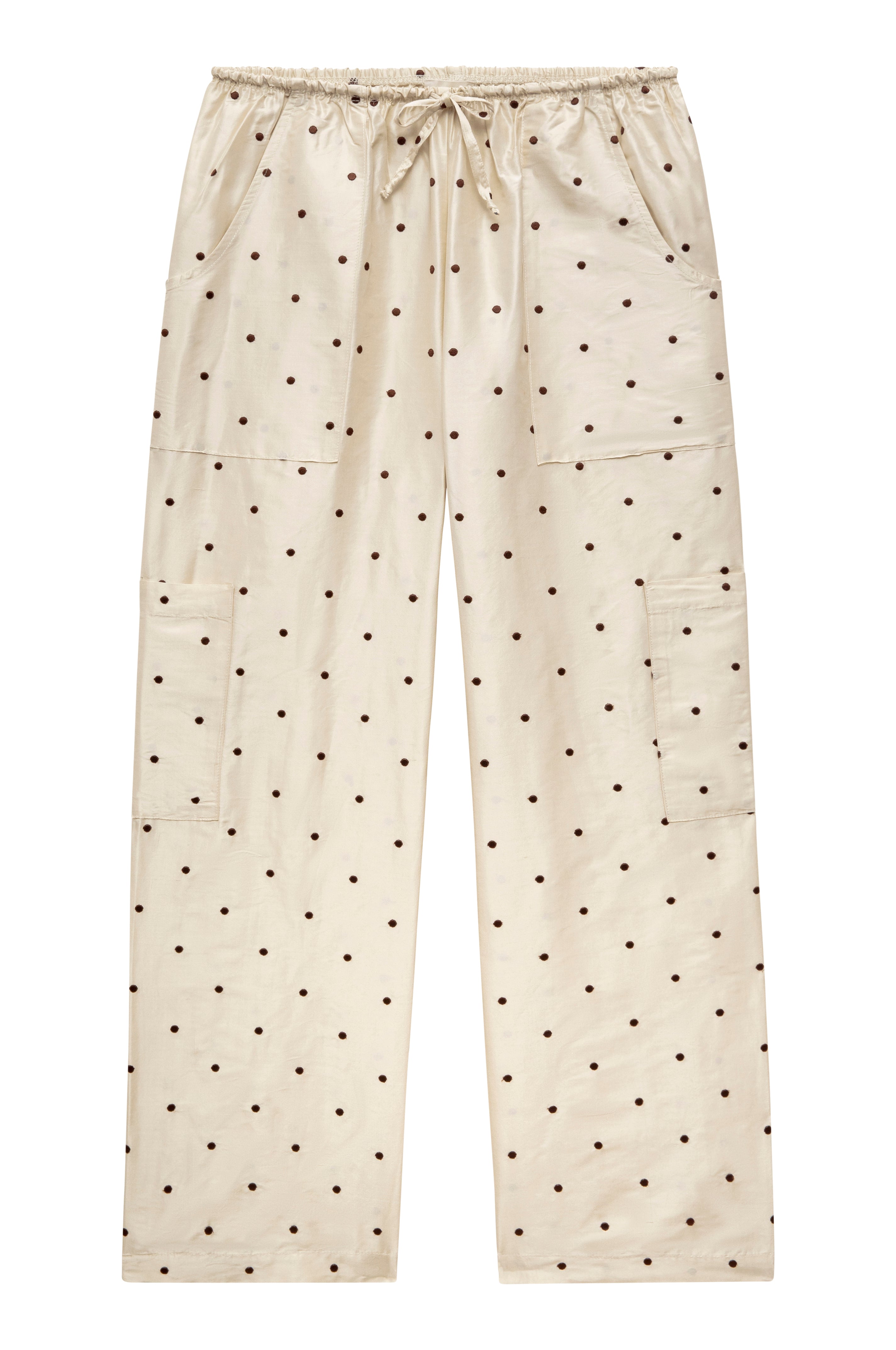 The Silk Taffeta Cargo Pant