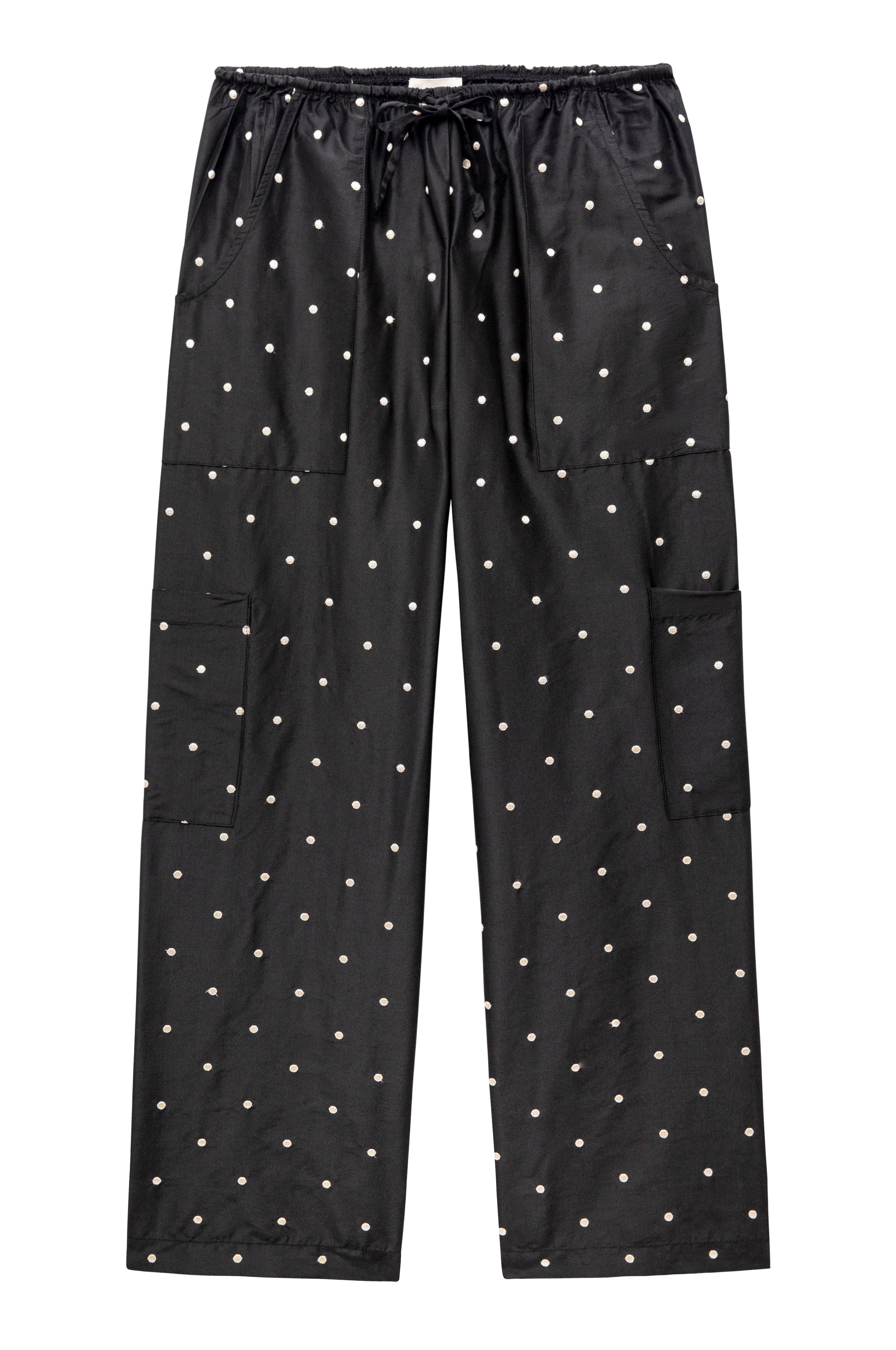The Silk Taffeta Cargo Pant