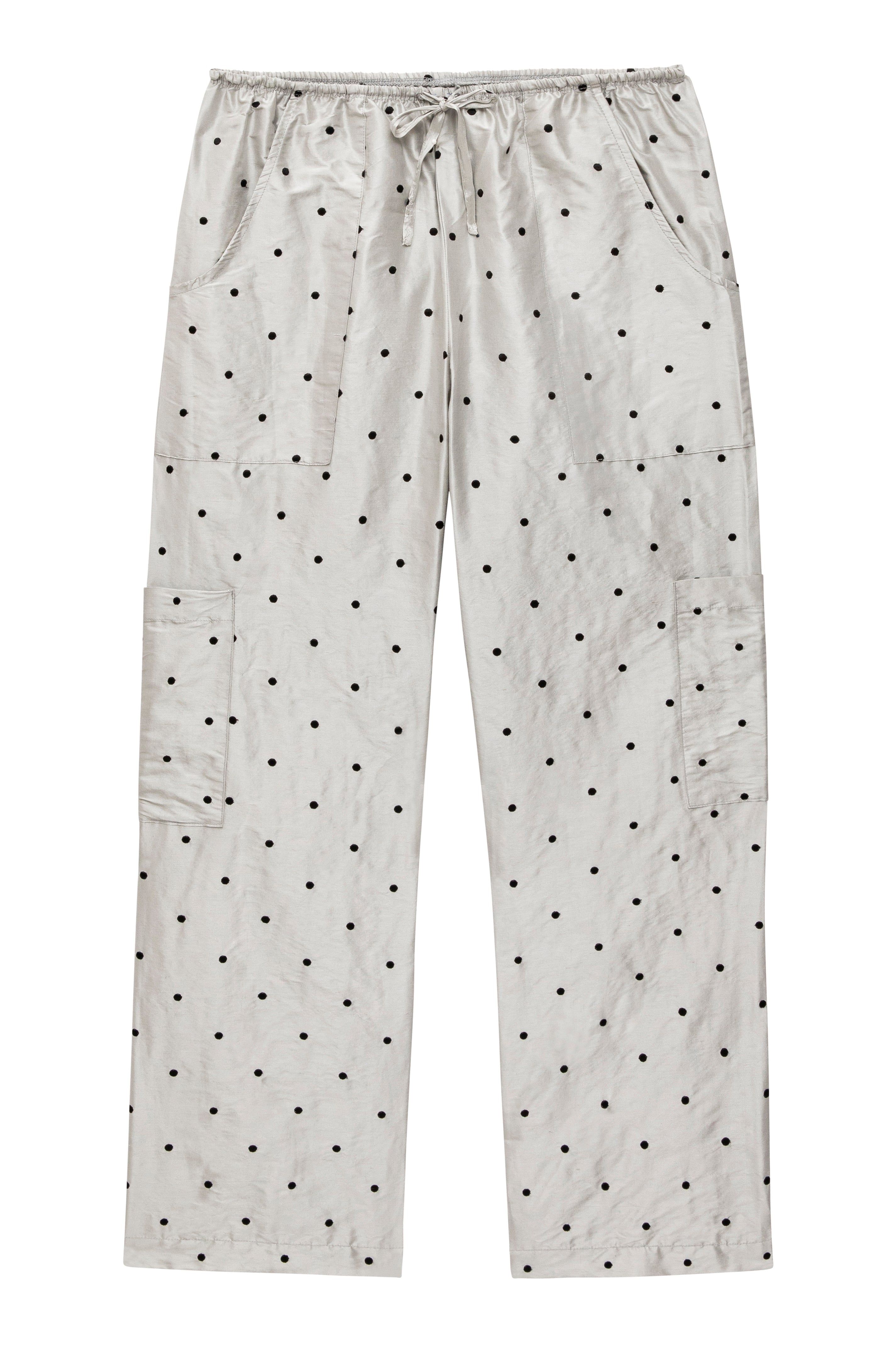 The Silk Taffeta Cargo Pant