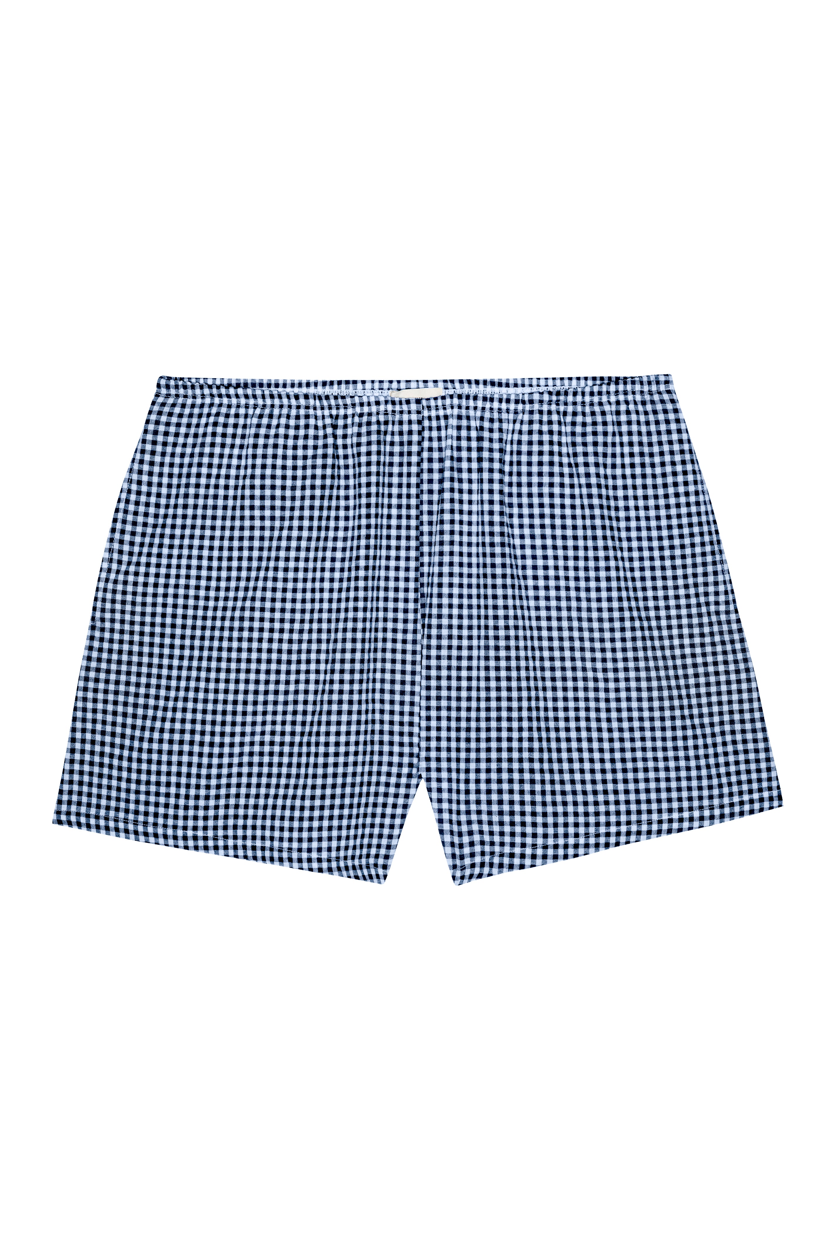 The Cotton Gingham Tap Short