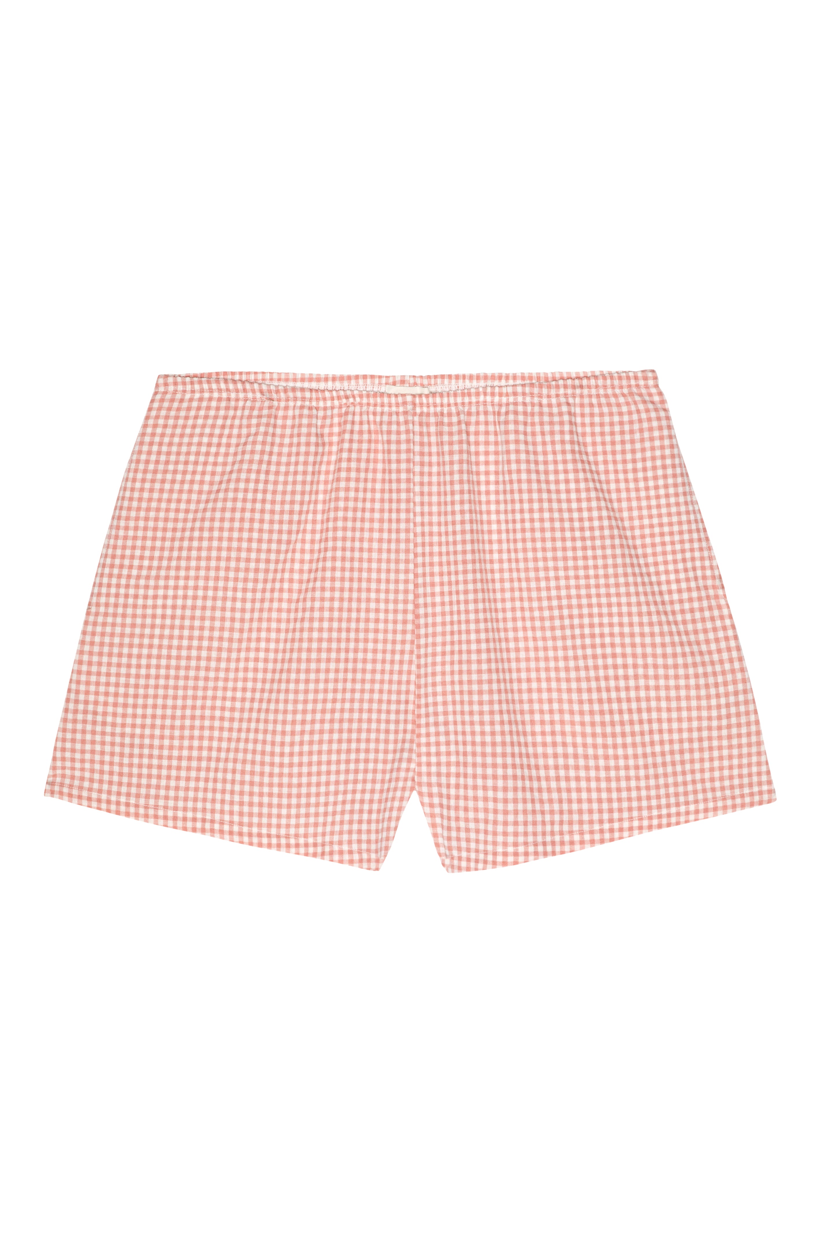 The Cotton Gingham Tap Short