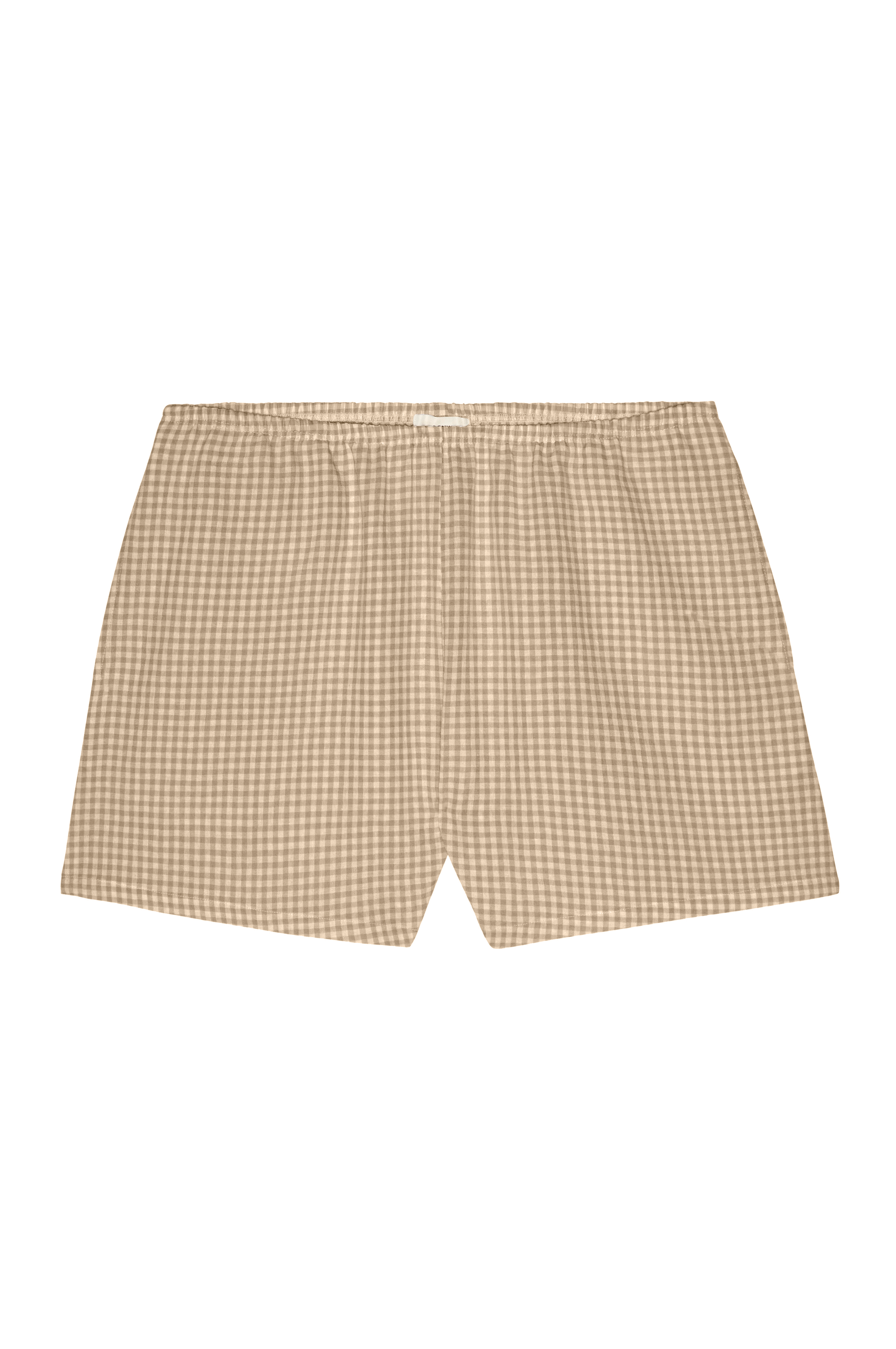 The Cotton Gingham Tap Short