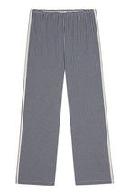The Cotton Gingham Stripe Crop Pant