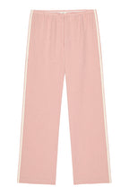 The Cotton Gingham Stripe Crop Pant