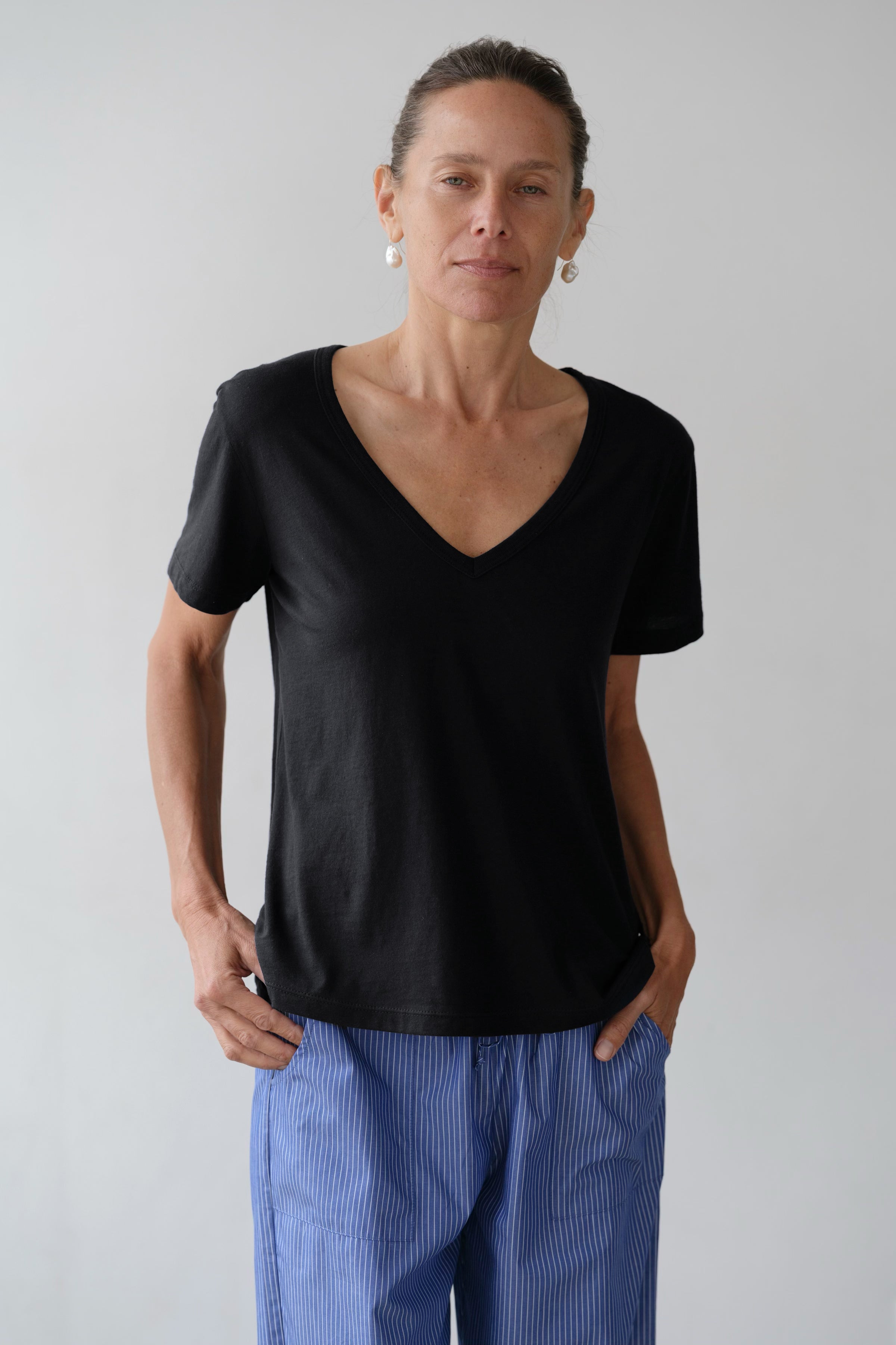 The Jersey Relaxed V-Neck