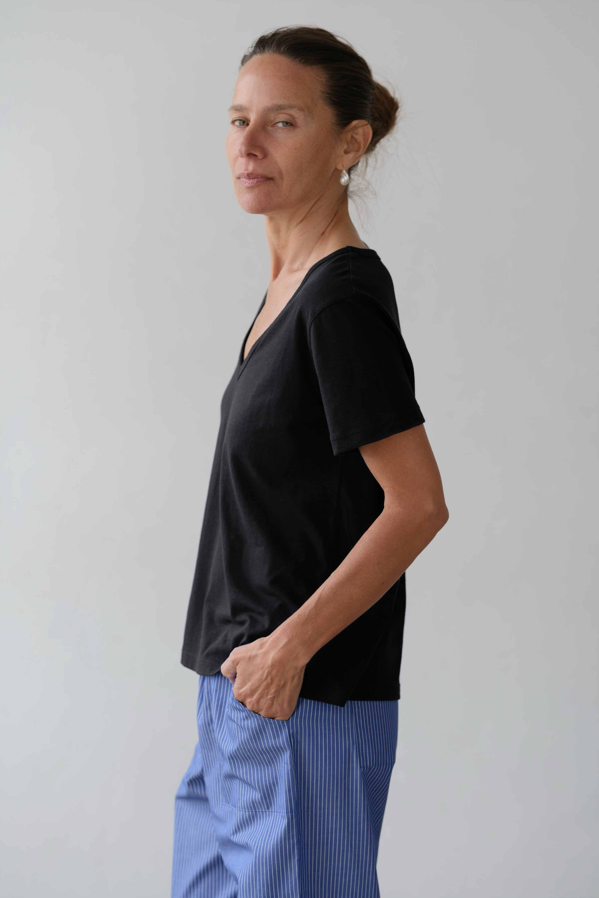 The Jersey Relaxed V-Neck