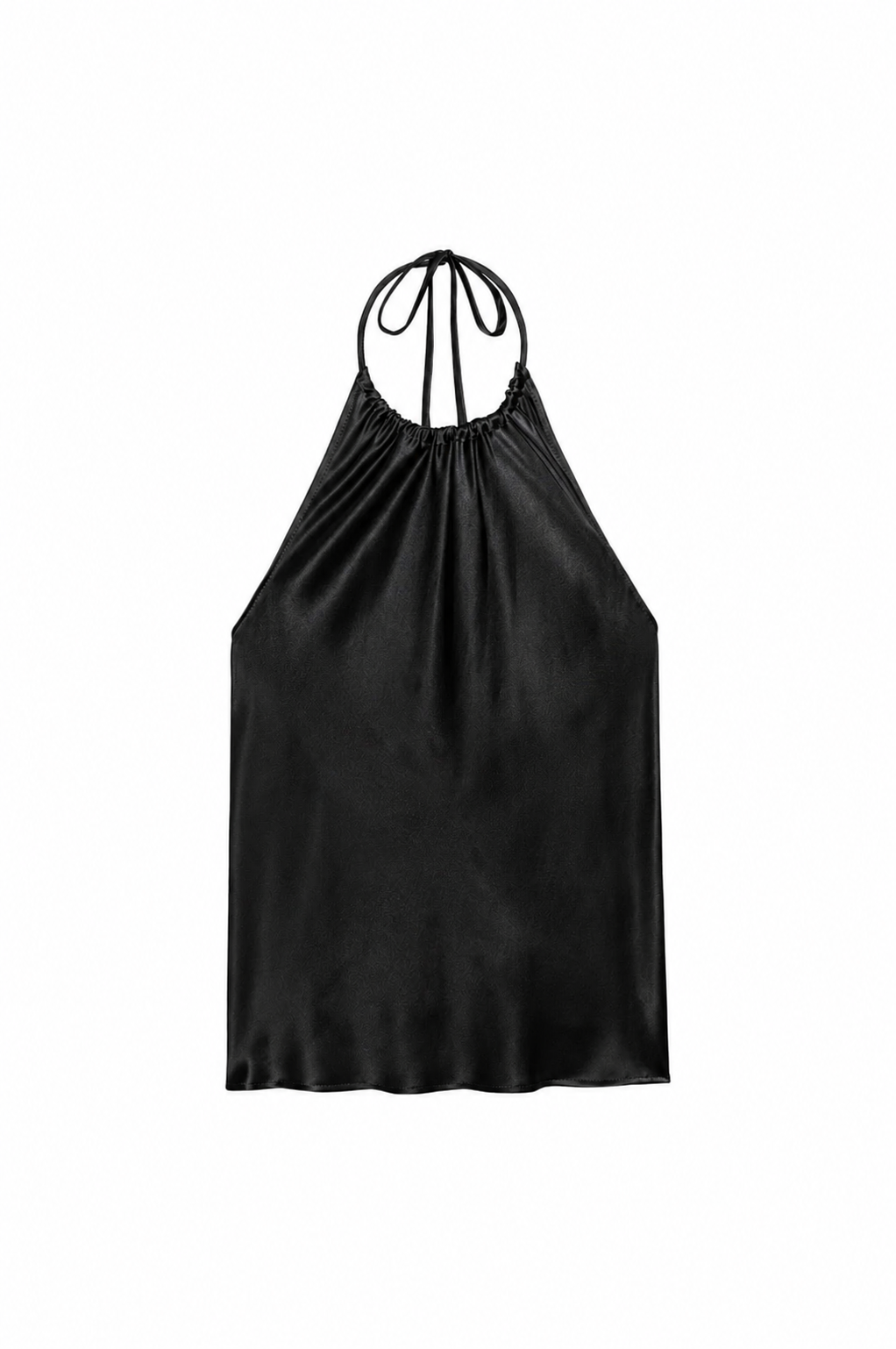 The Silk Halter Top