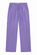 The Silk Cotton Sheer Cargo Pant