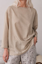The Silk Cotton Sheer Boatneck