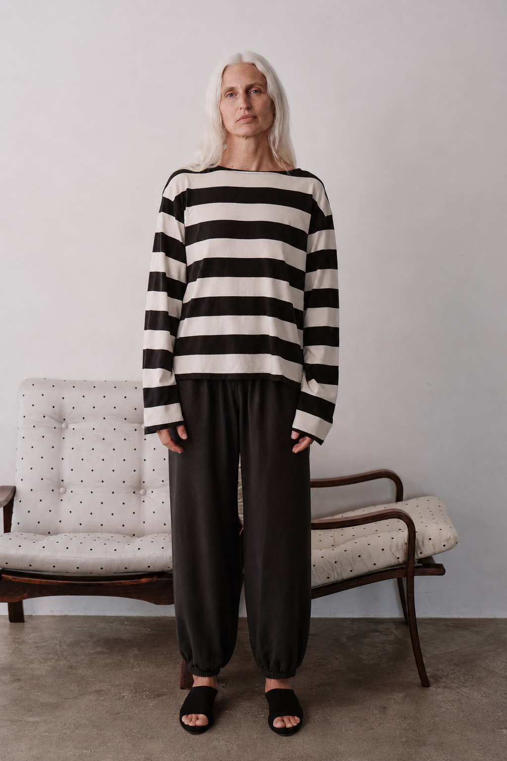The Silk Cotton Sheer Balloon Pant