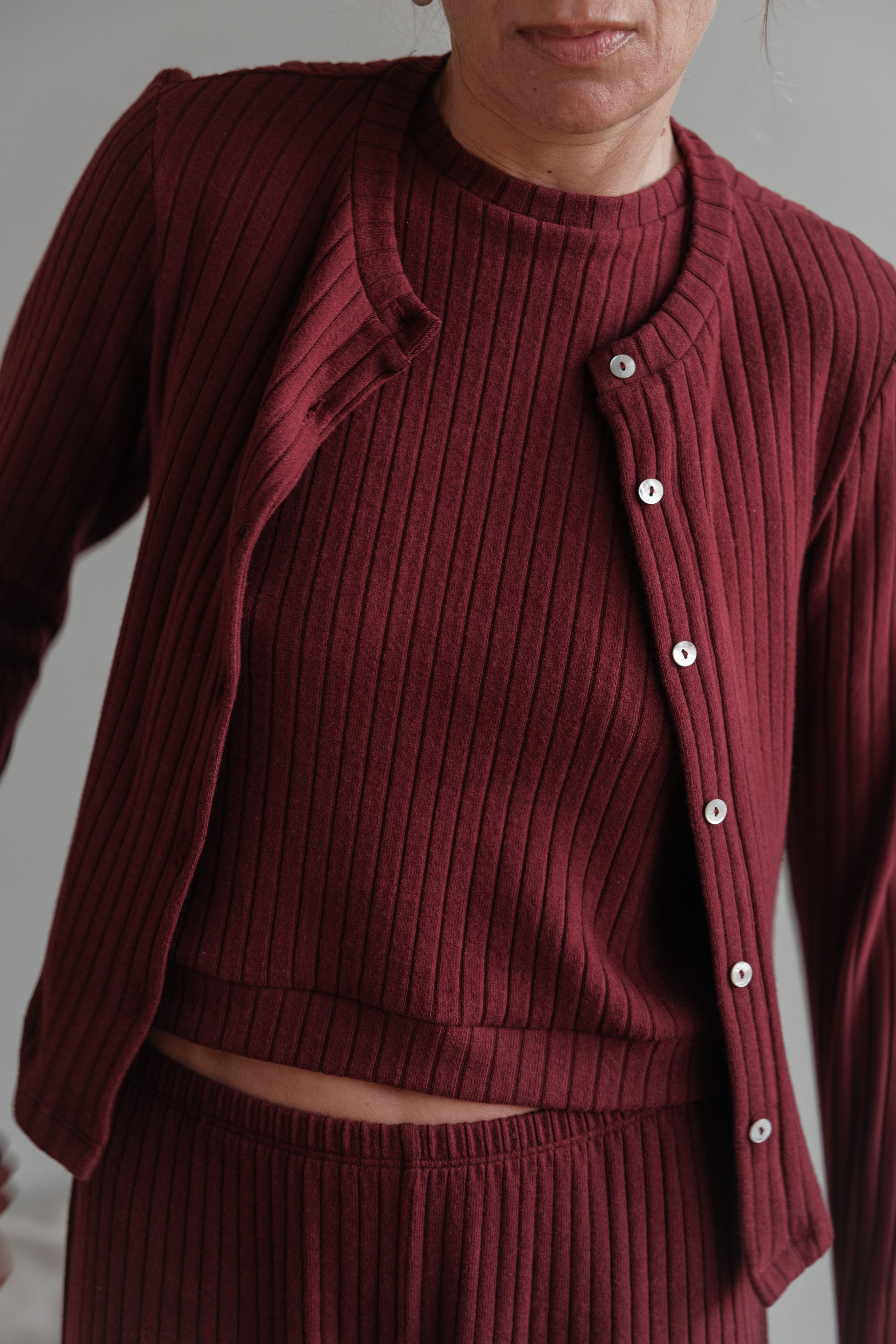 The Sweater Rib Shell
