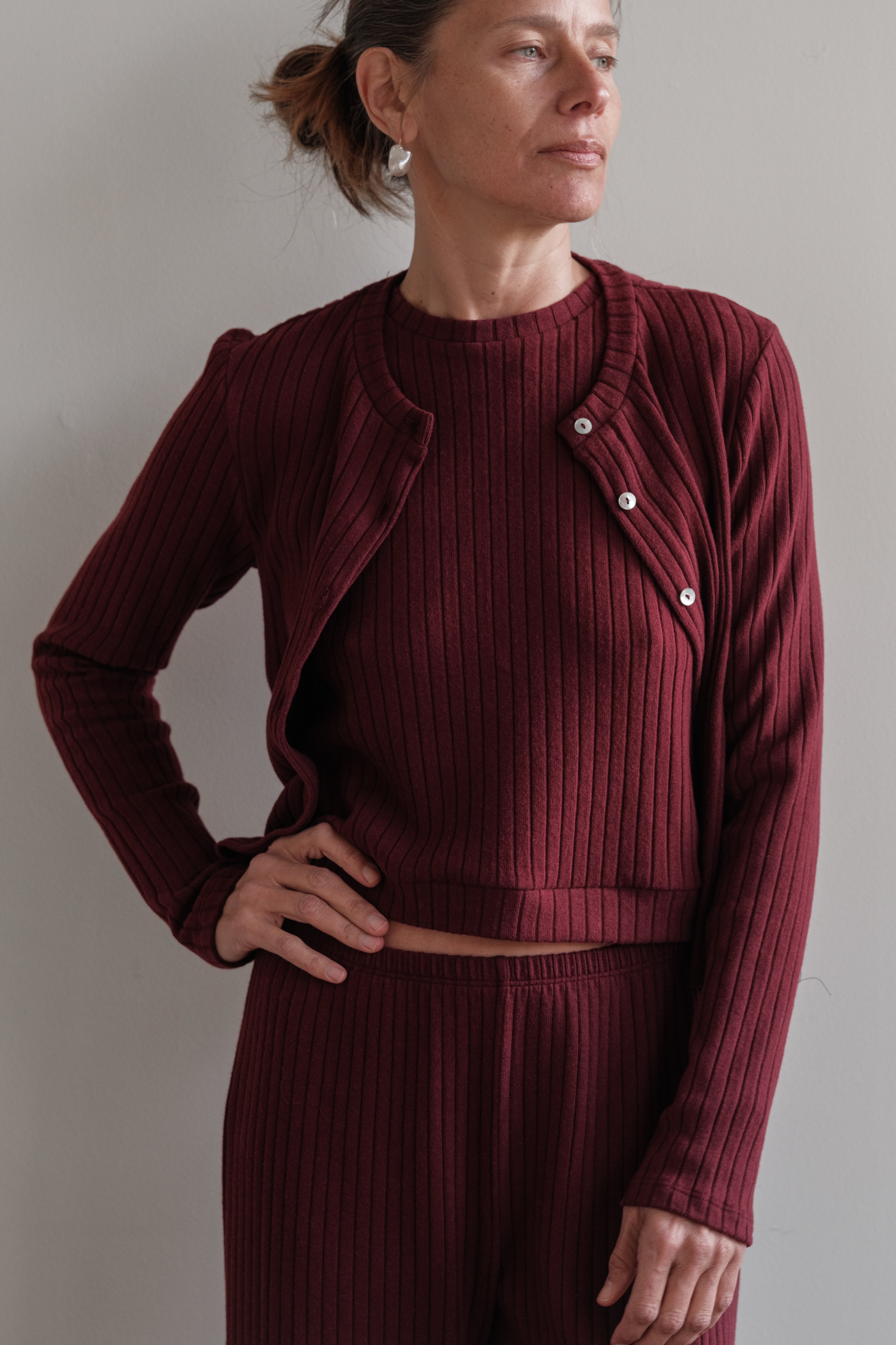 The Sweater Rib Shell