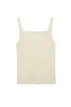 The Pointelle Square Neck Tank