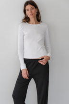 The Pointelle Long Sleeve