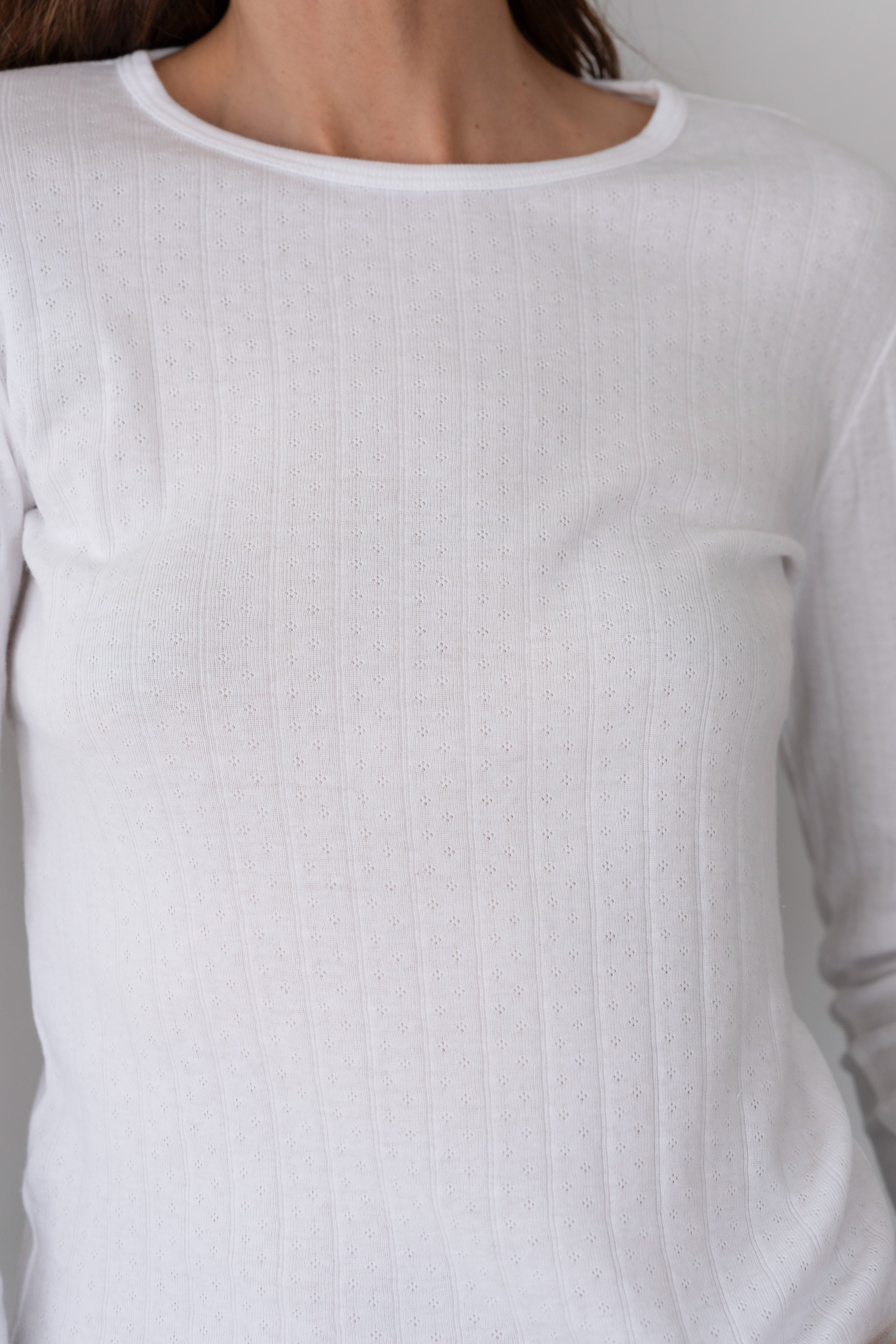 The Pointelle Long Sleeve