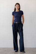 The Pointelle Baby Tee