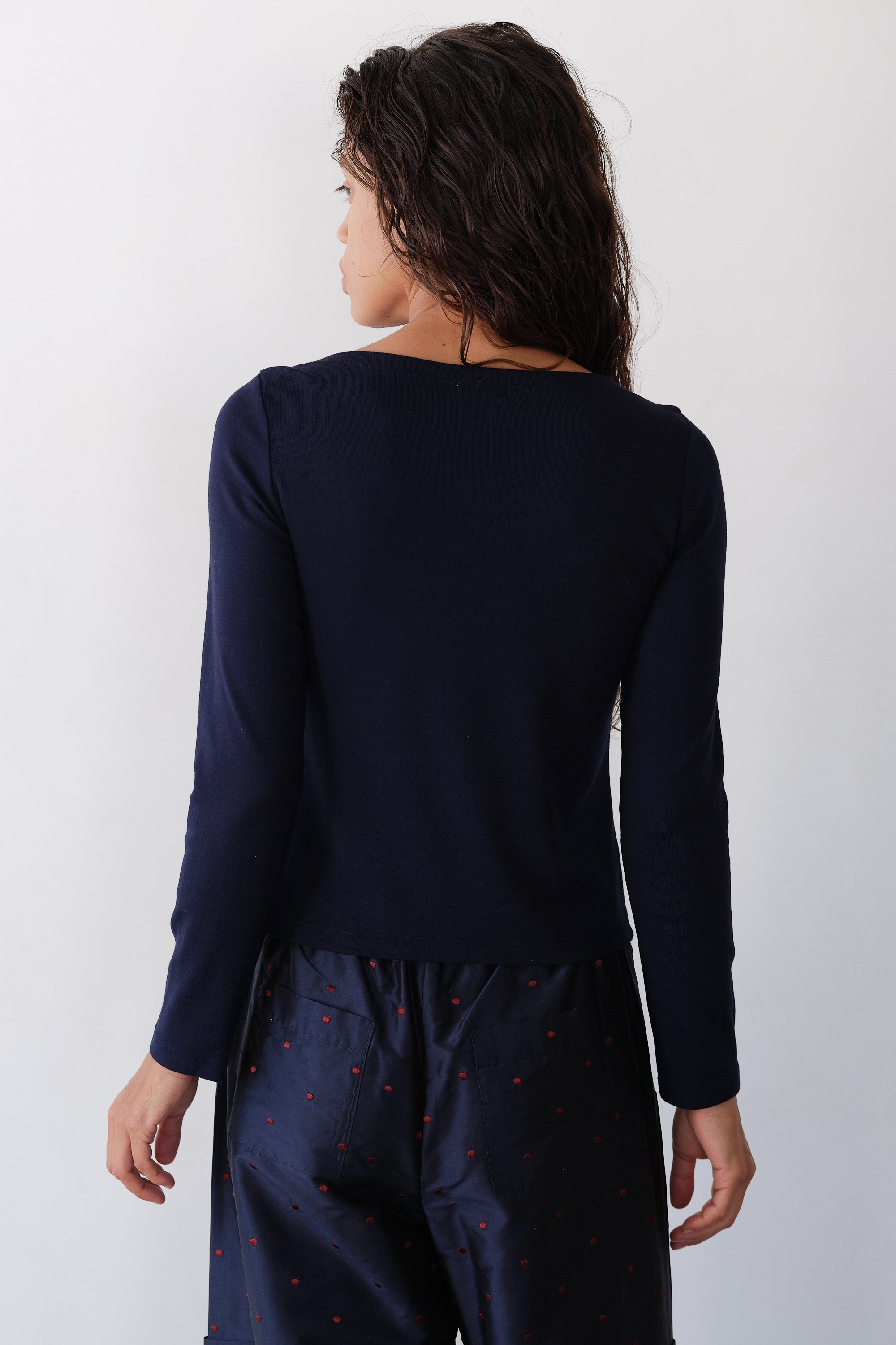 The Baby Rib Envelope Top