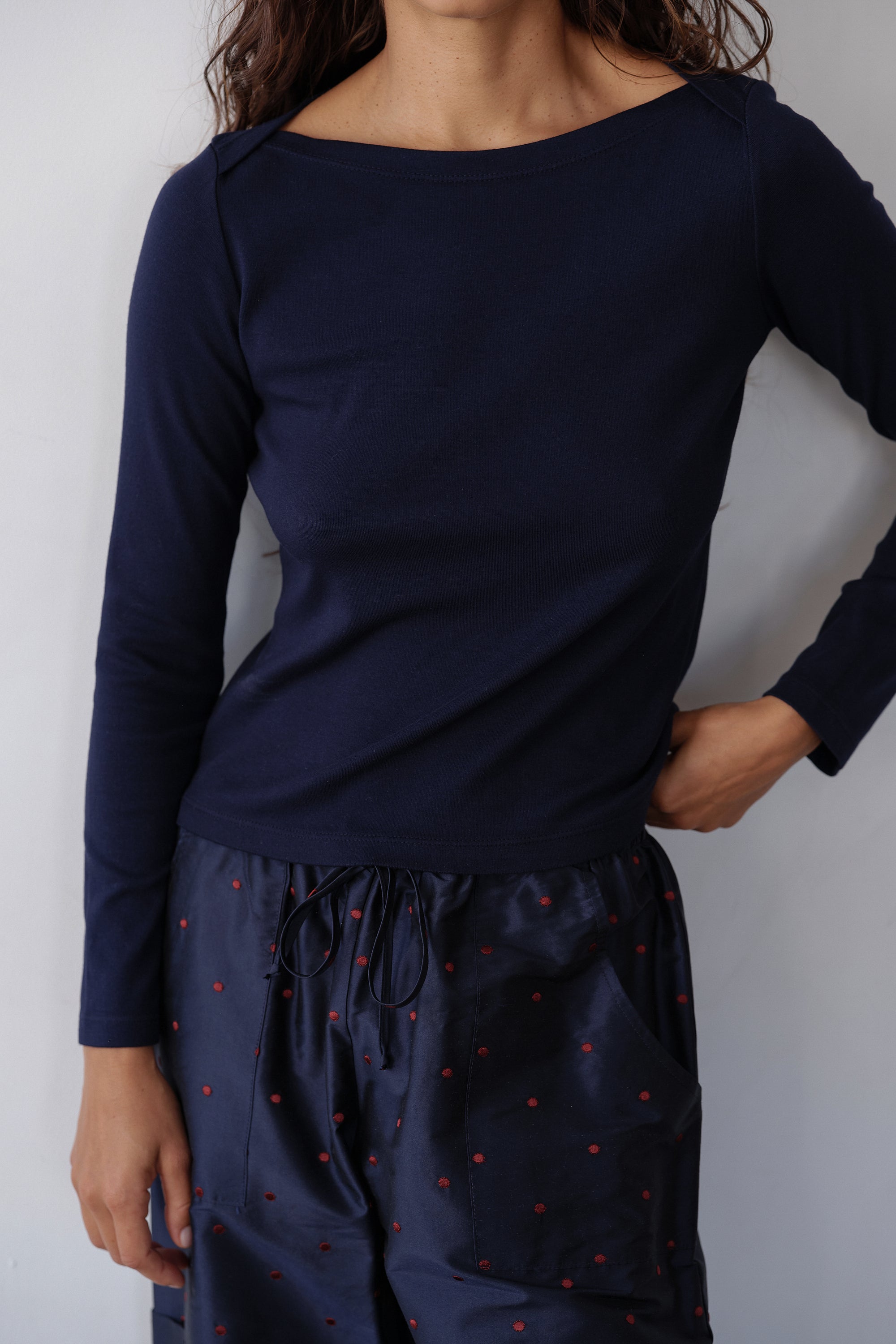 The Baby Rib Envelope Top