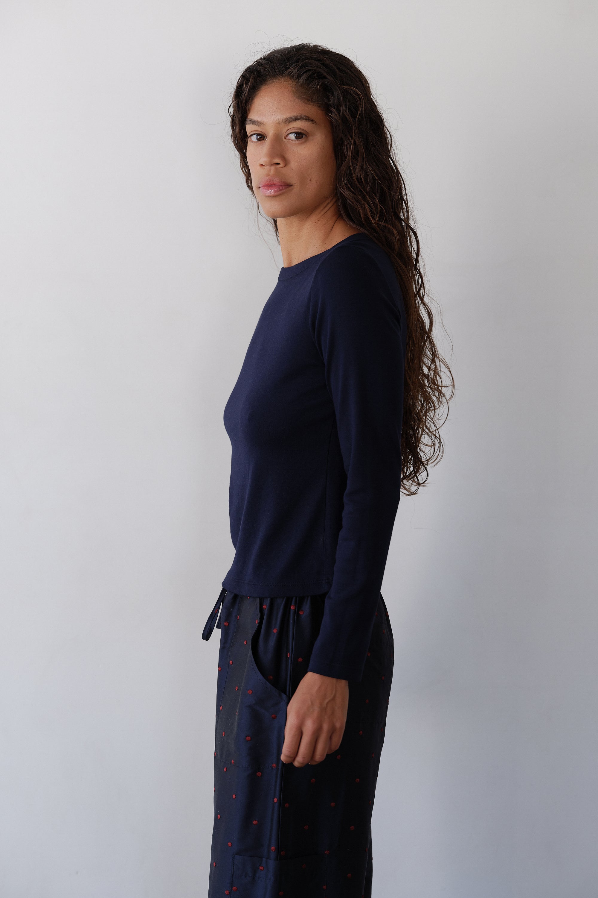 The Baby Rib Envelope Top