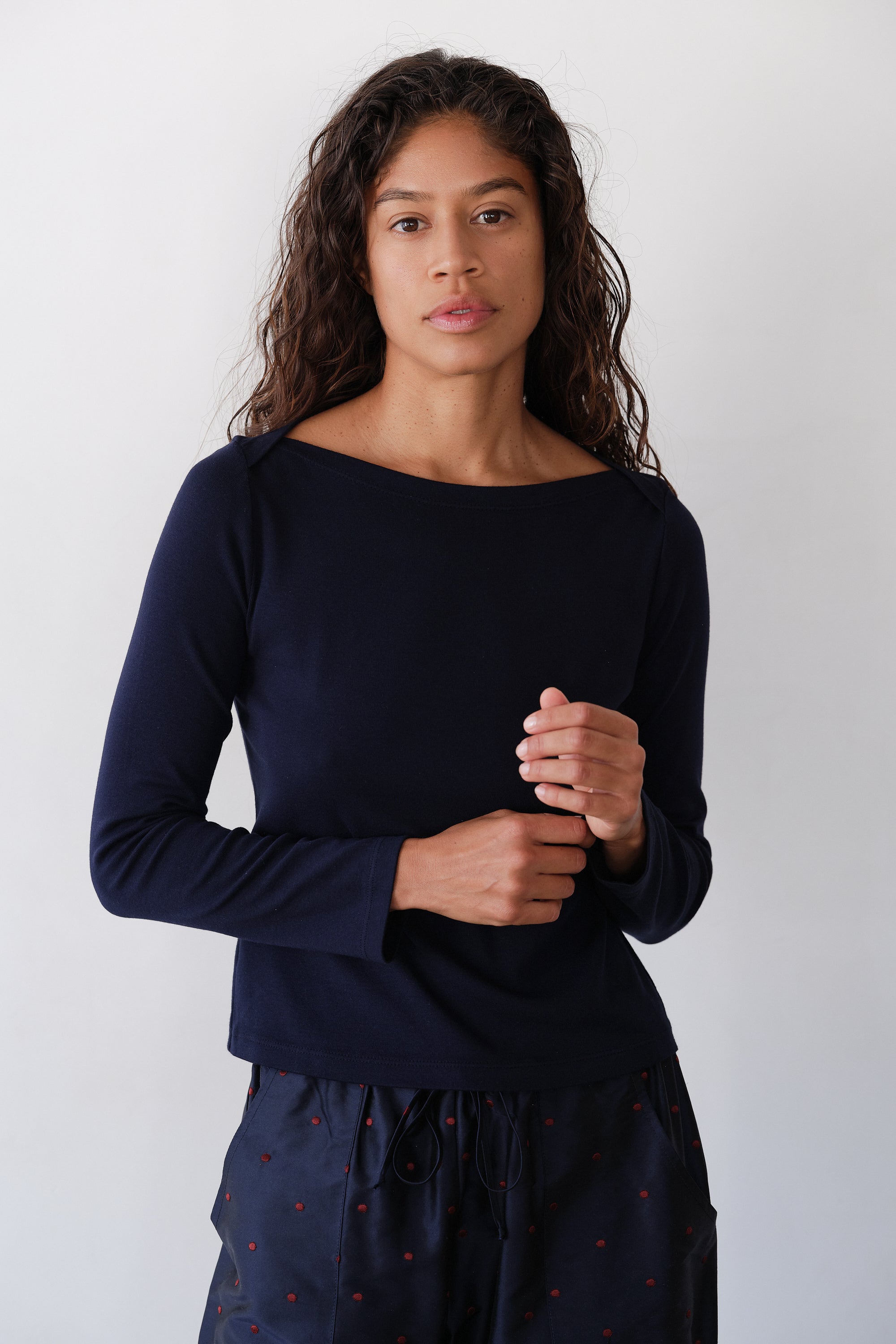 The Baby Rib Envelope Top