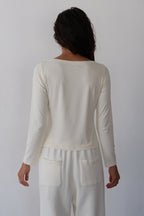 The Baby Rib Envelope Top