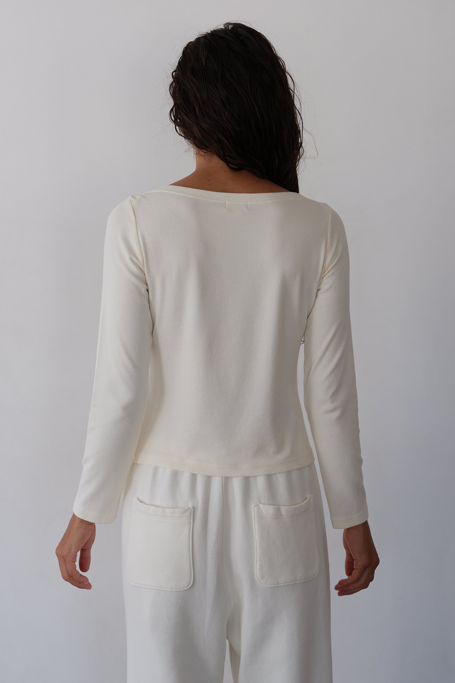 The Baby Rib Envelope Top
