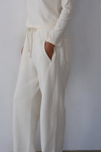 The Eco-Fleece Wide Leg Sweatpants
