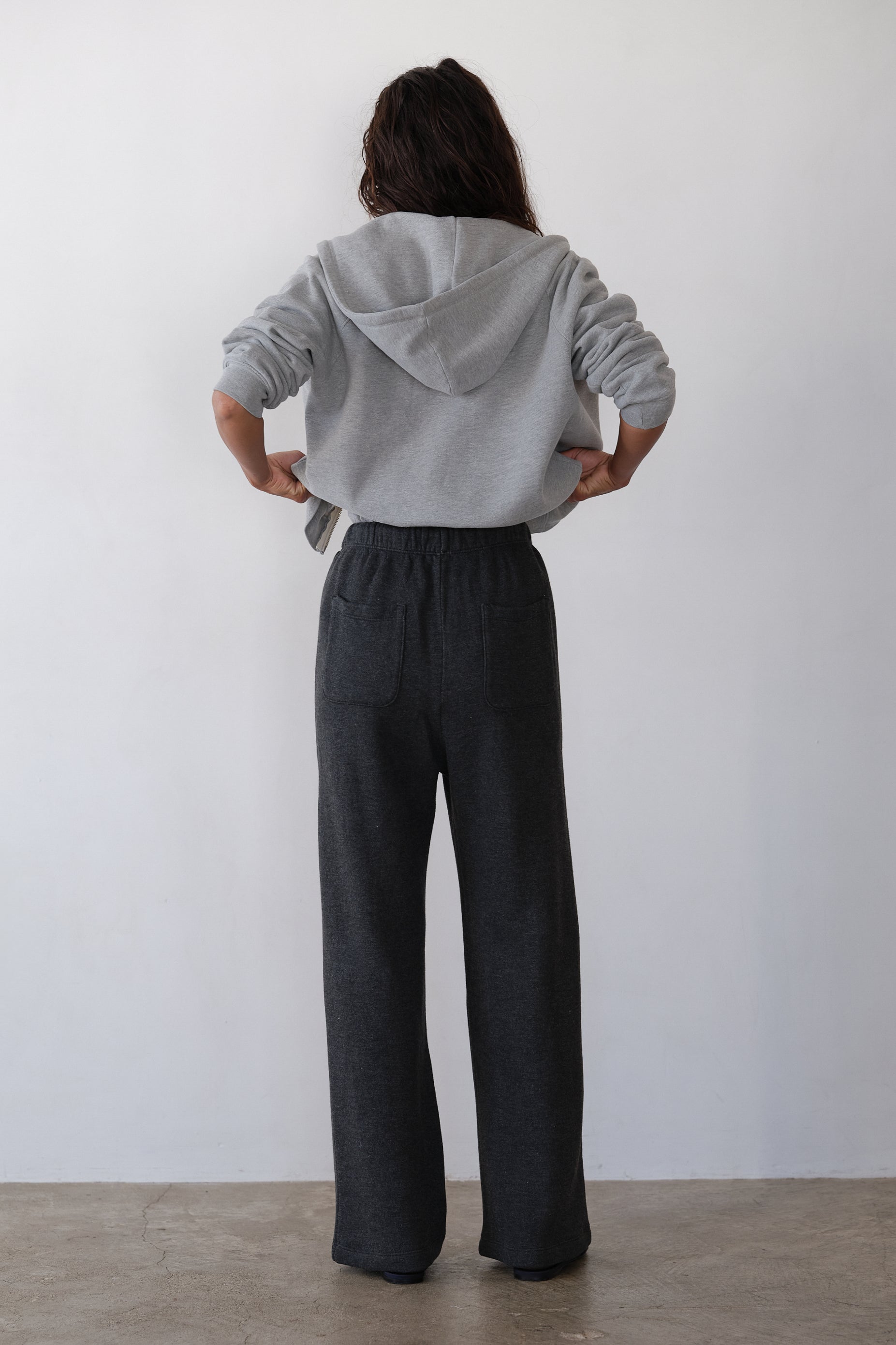 The Eco-Fleece Wide Leg Sweatpants