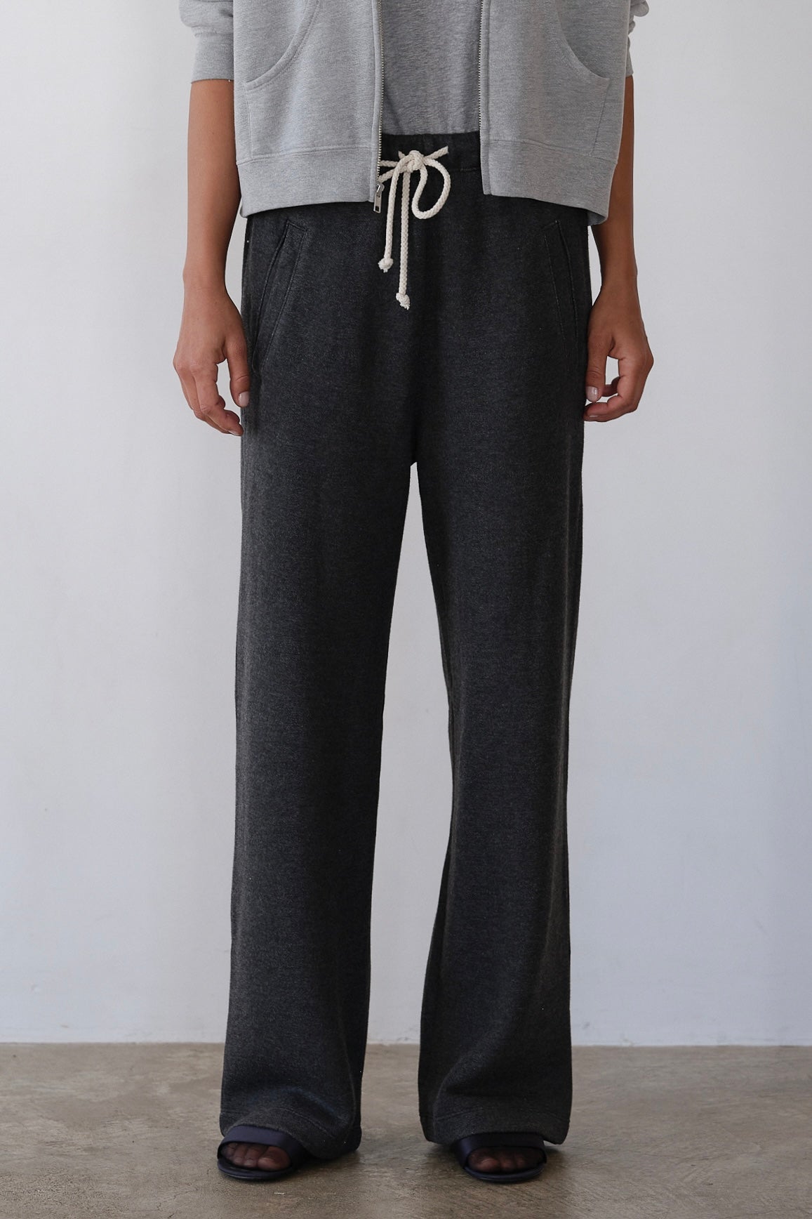 The Eco-Fleece Wide Leg Sweatpants