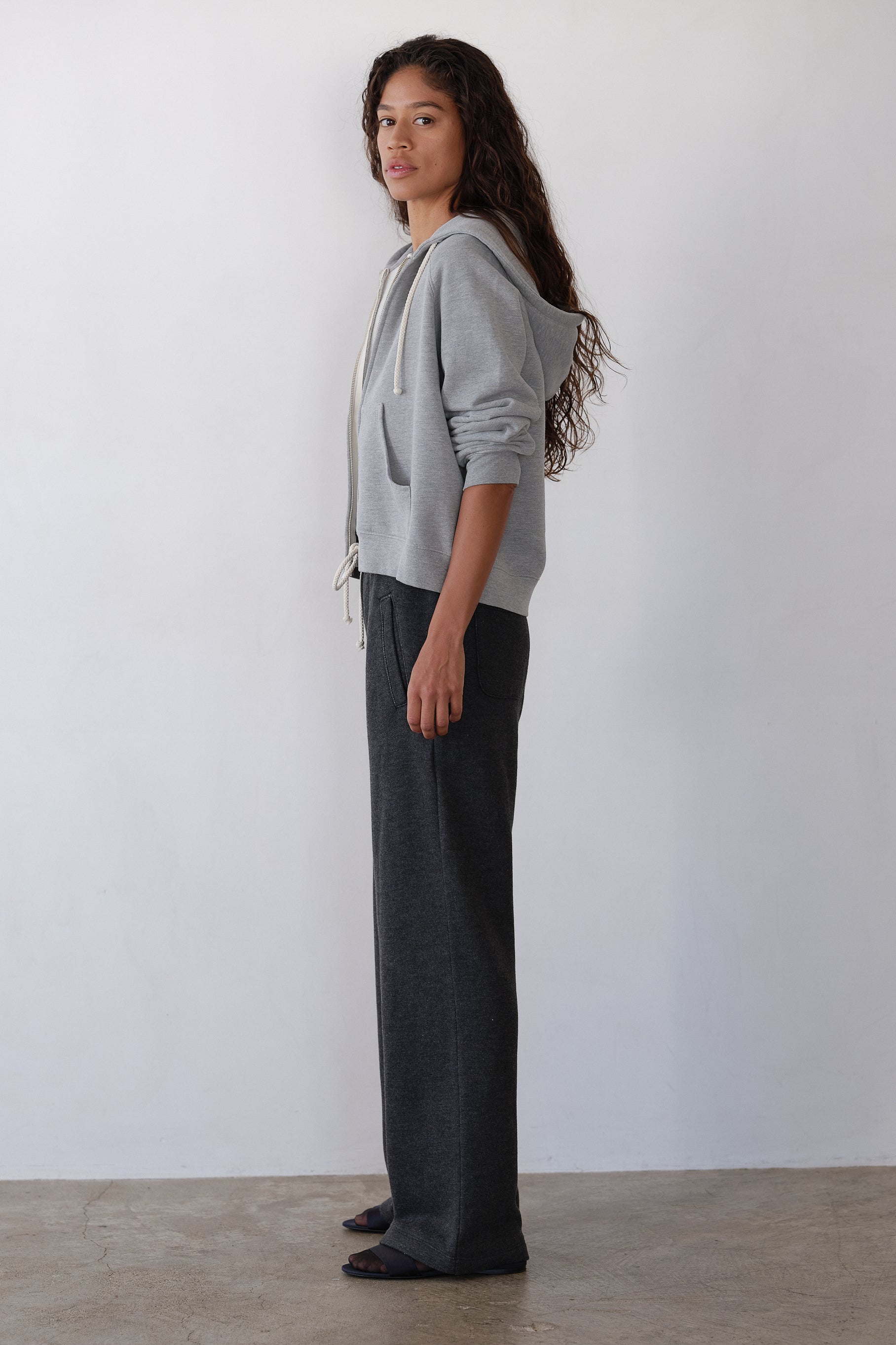 The Eco-Fleece Wide Leg Sweatpants