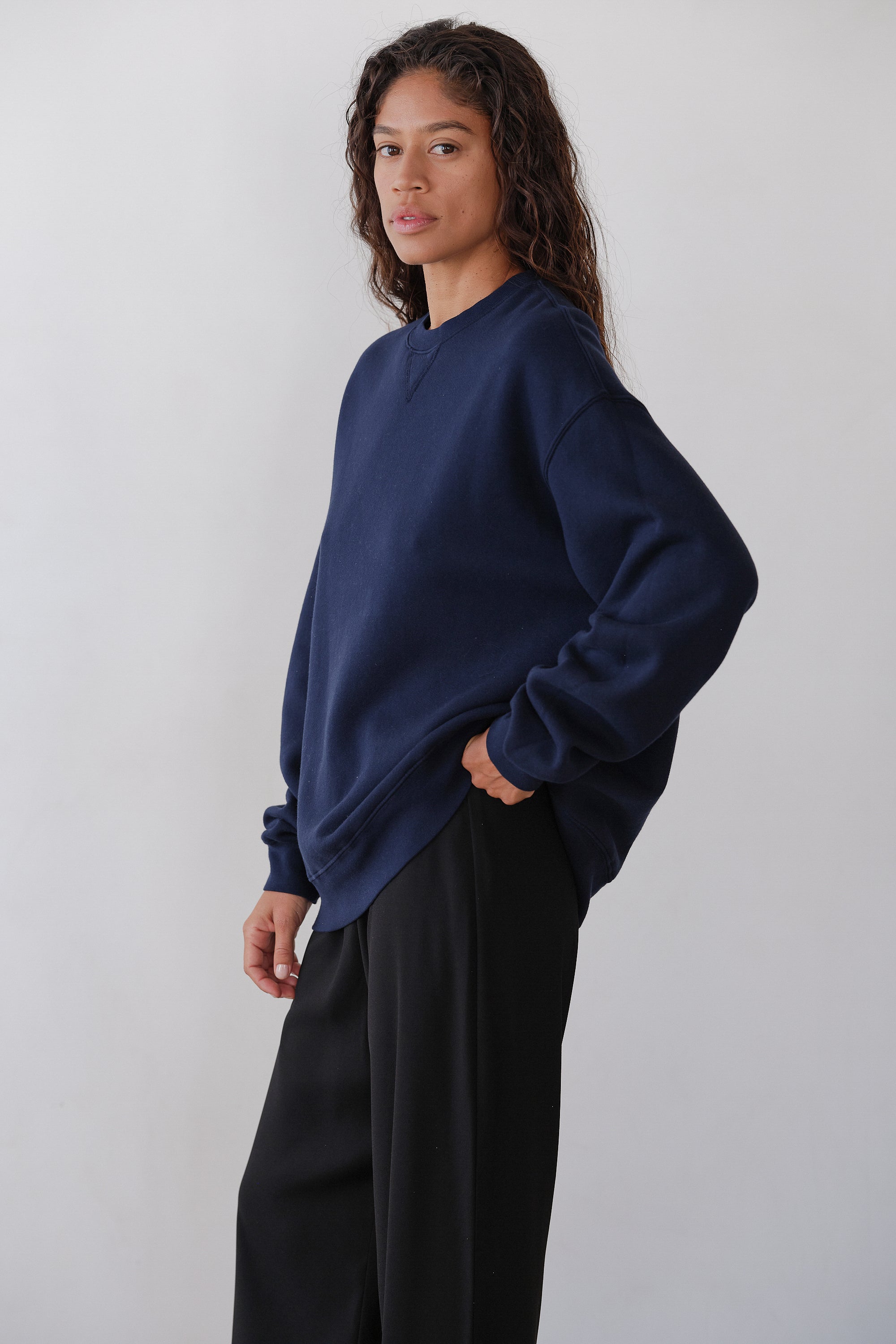 The Eco-Fleece Oversized Sweatshirt