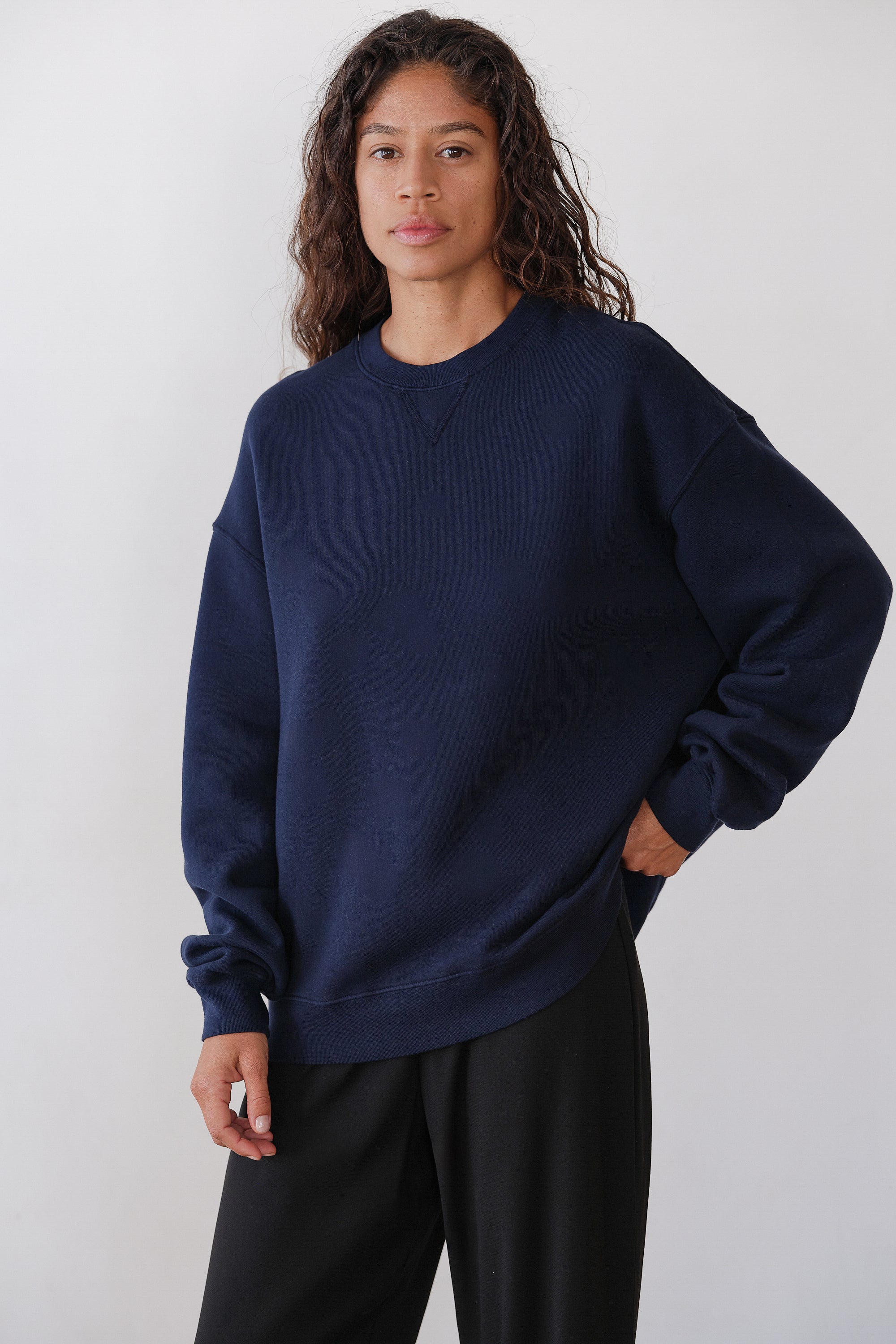 The Eco-Fleece Oversized Sweatshirt
