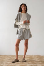 The Stripe Eco-Terry Short