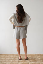 The Stripe Eco-Terry Short