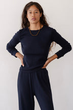 The Pointelle Long Sleeve