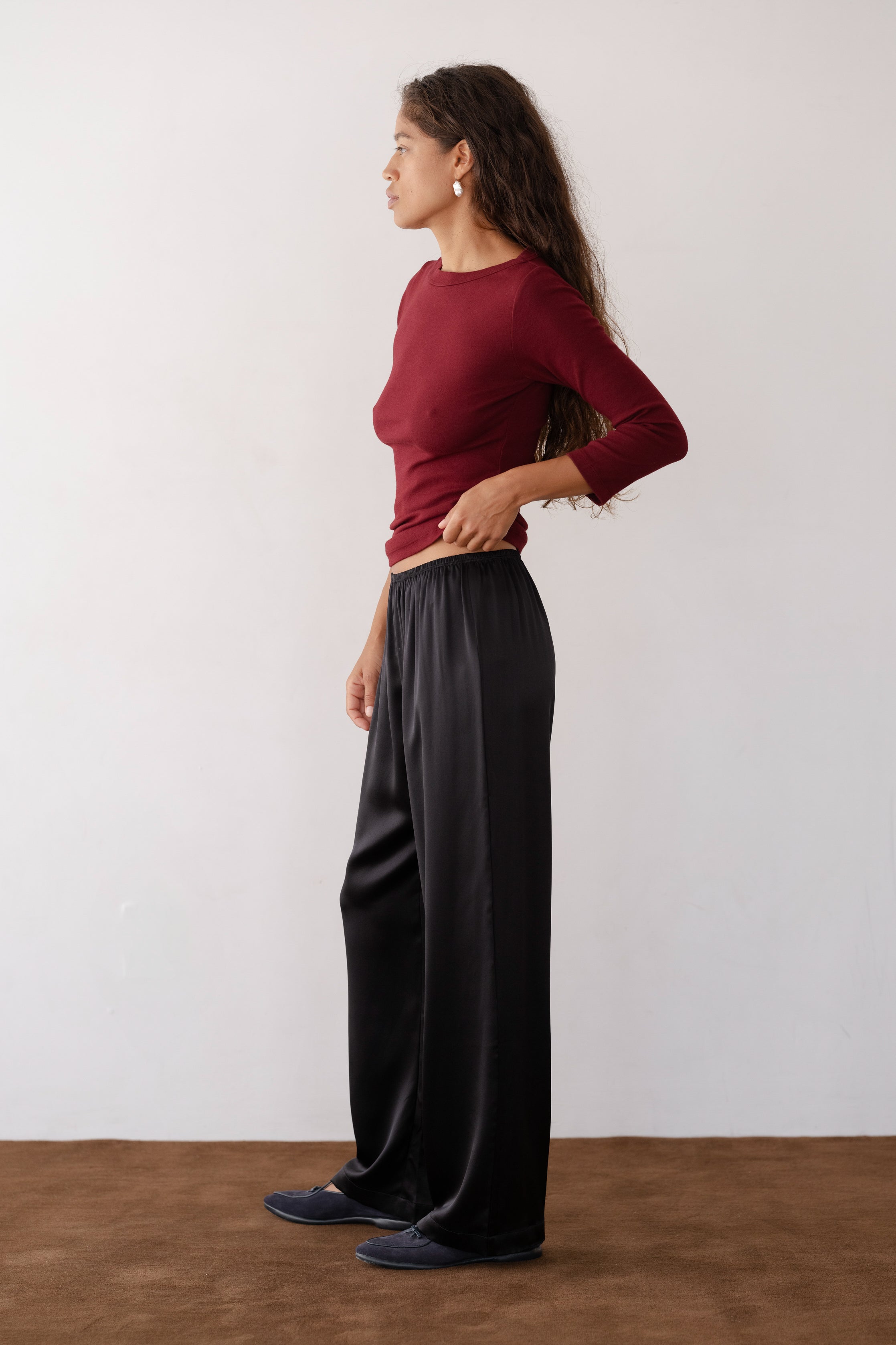 The Silk Simple Pant