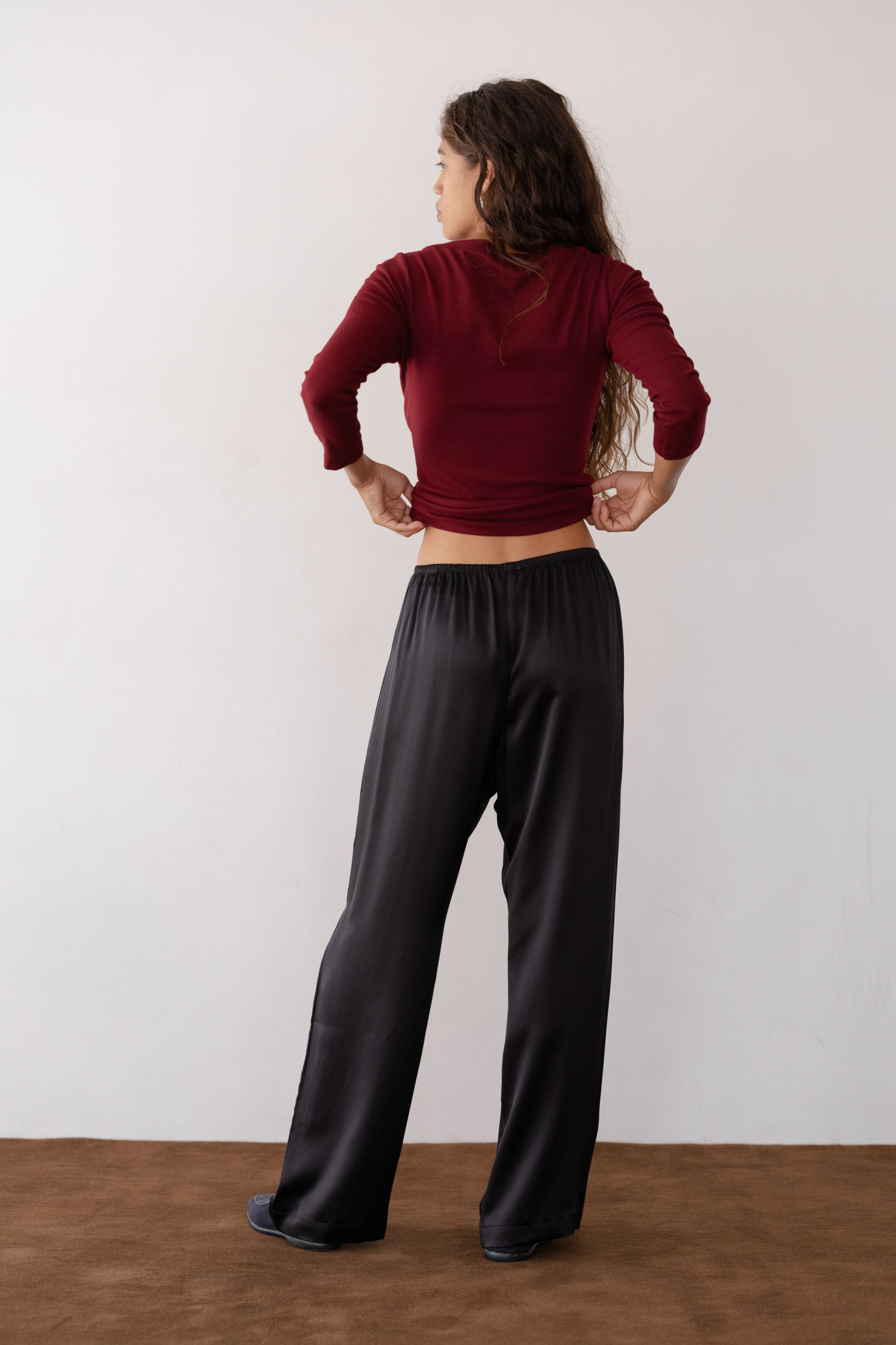 The Silk Simple Pant