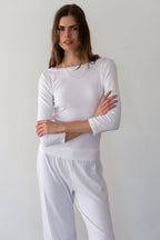 The Baby Rib Boat Neck