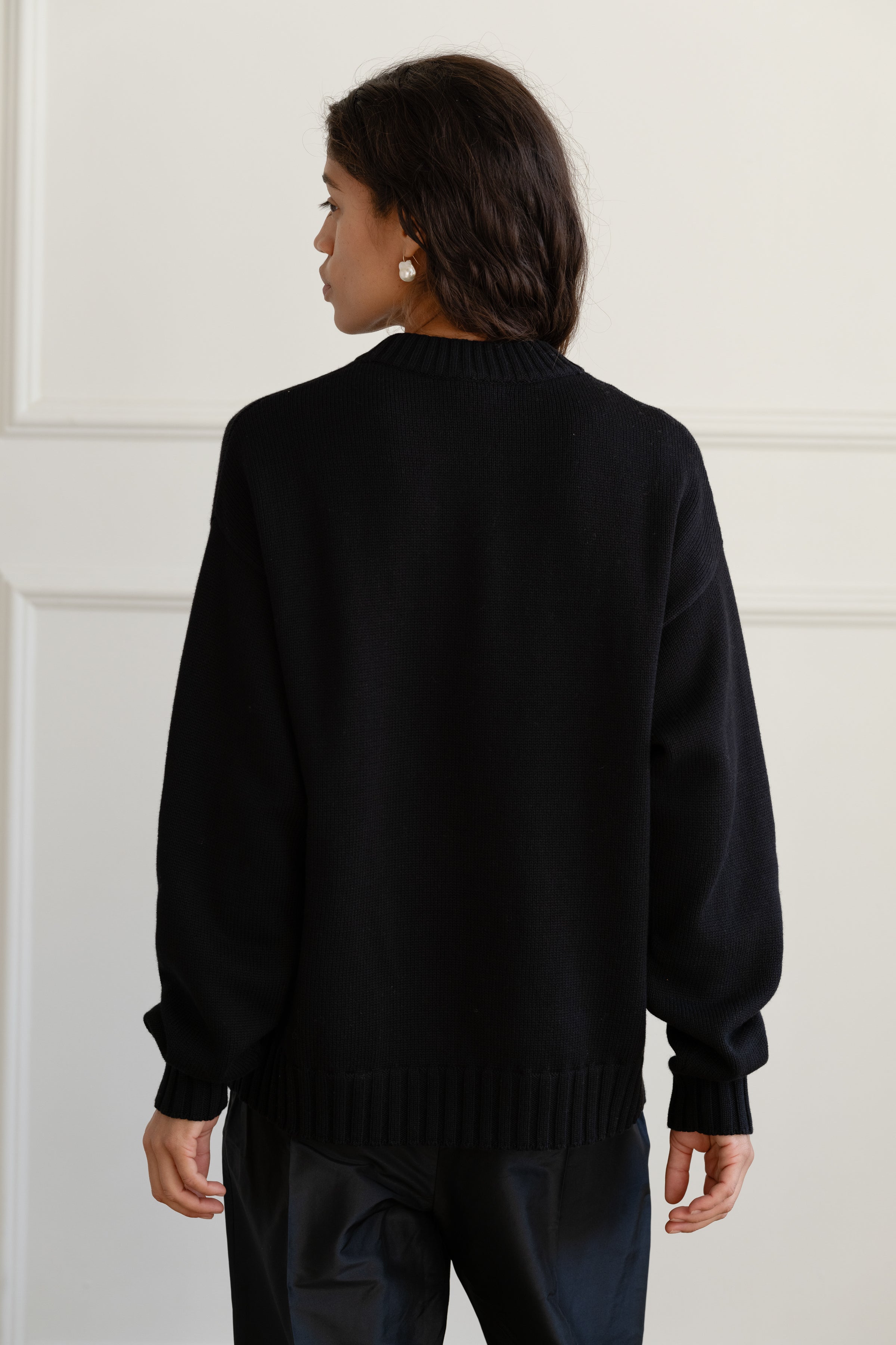 The Cotton Cashmere Crewneck Sweater