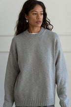 The Cotton Cashmere Crewneck Sweater