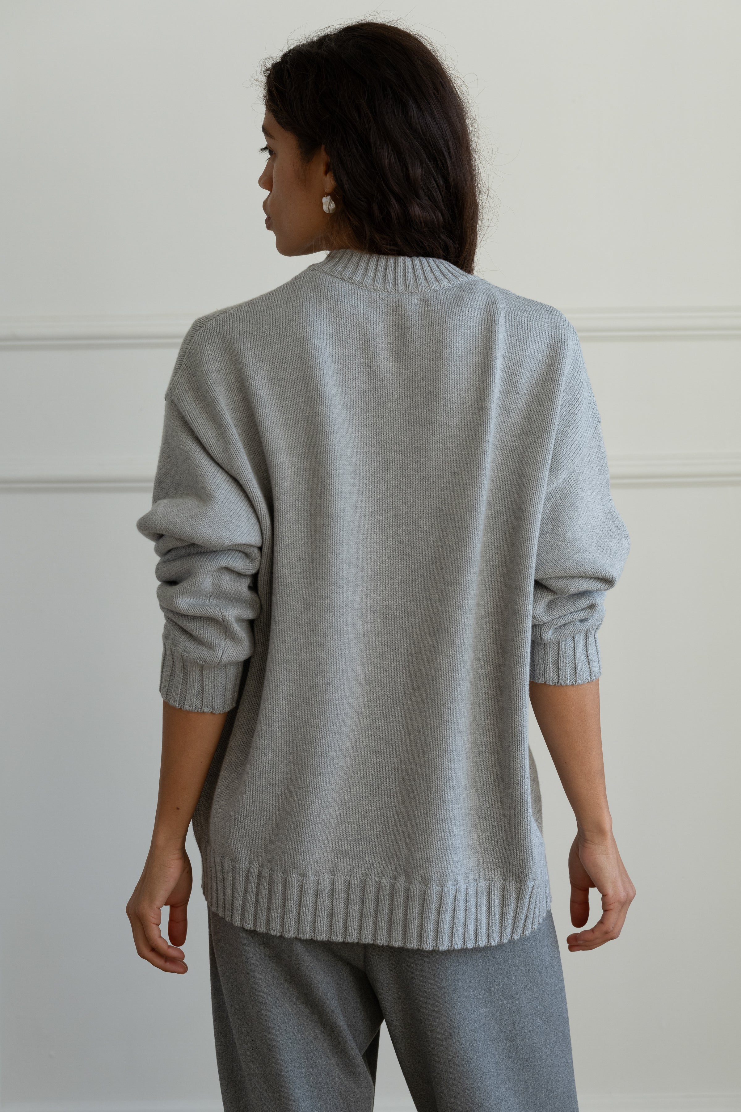 The Cotton Cashmere Crewneck Sweater