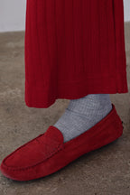 The Pointelle Simple Crop Pant
