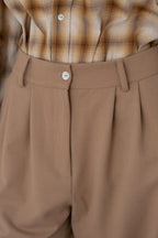The Flannel Pleated Trouser